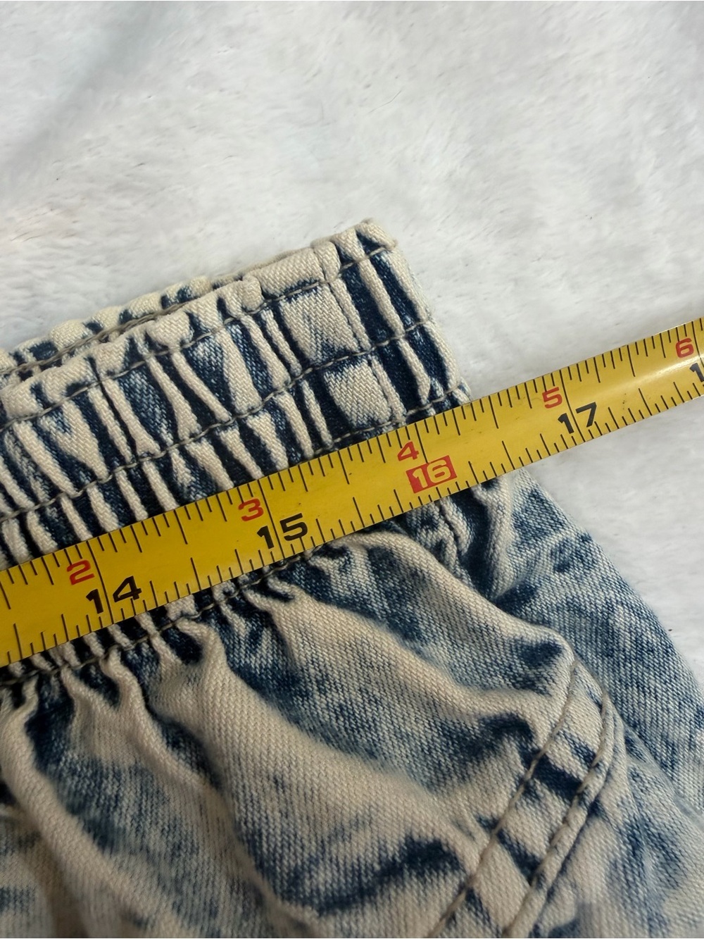 Vintage Carlyle Acid Wash High-Rise Pleated Mom Jeans Size 16 - Picture 5 of 8